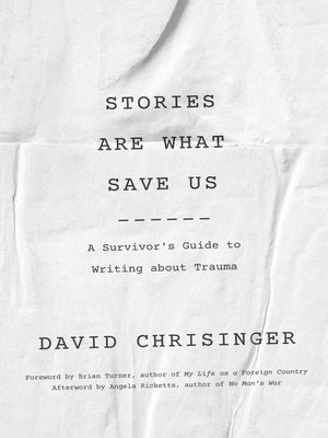 cover image of Stories Are What Save Us